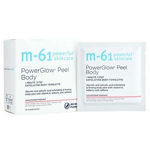 M-61 Skincare Power Glow Peel Body 10 Treatments